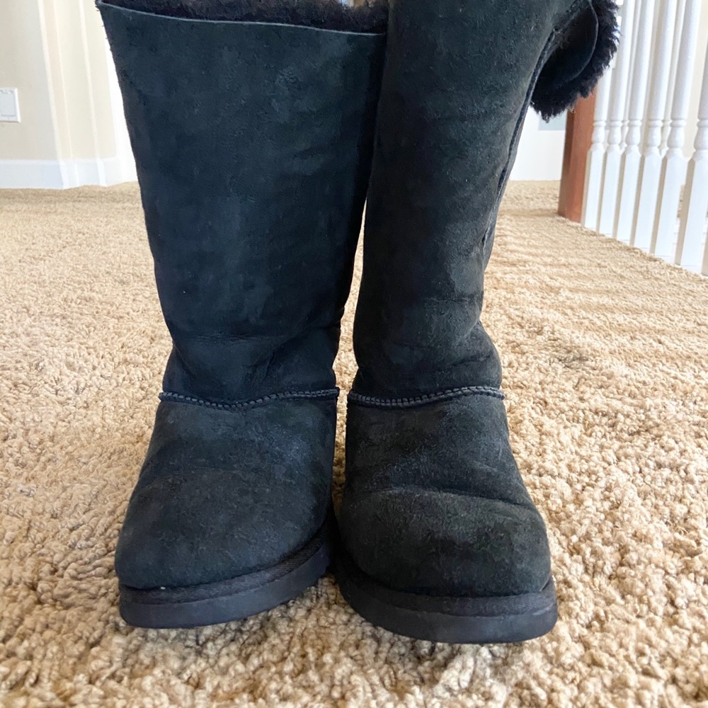 Bailey Twinface Genuine S & UGG Bow Corduroy Boot